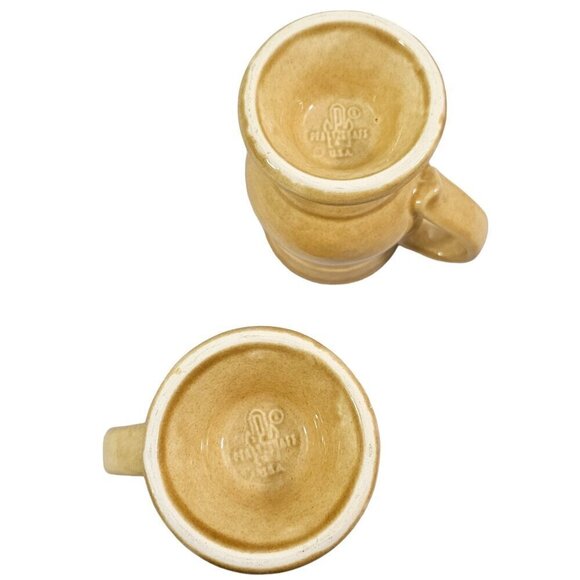 Pfaltzgraff America MAFA Folk Art Pedestal 9 Oz Footed Stoneware Mug – Set of 2 - Picture 5 of 16